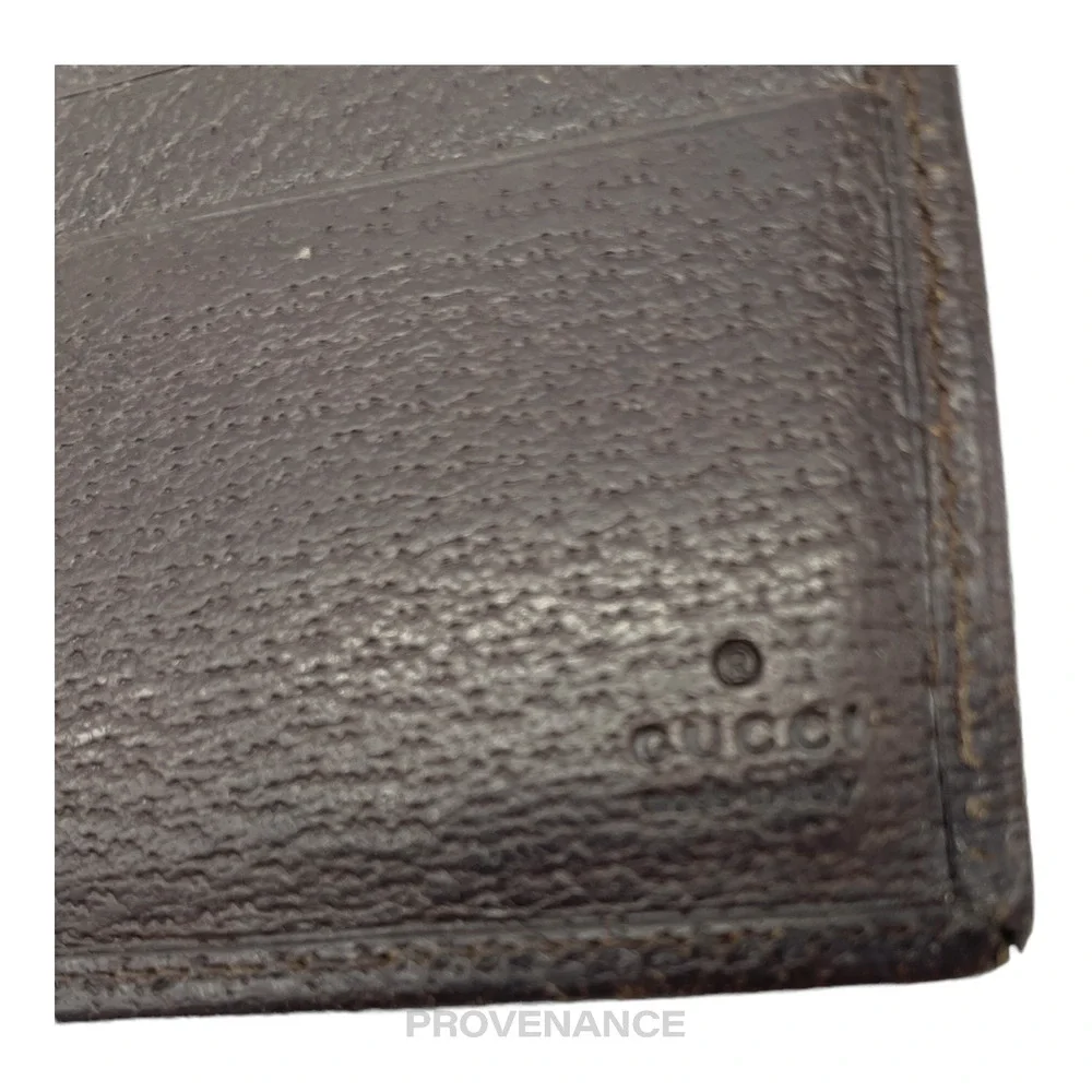 Gucci 6CC Bifold Wallet - GG Canvas Brown
